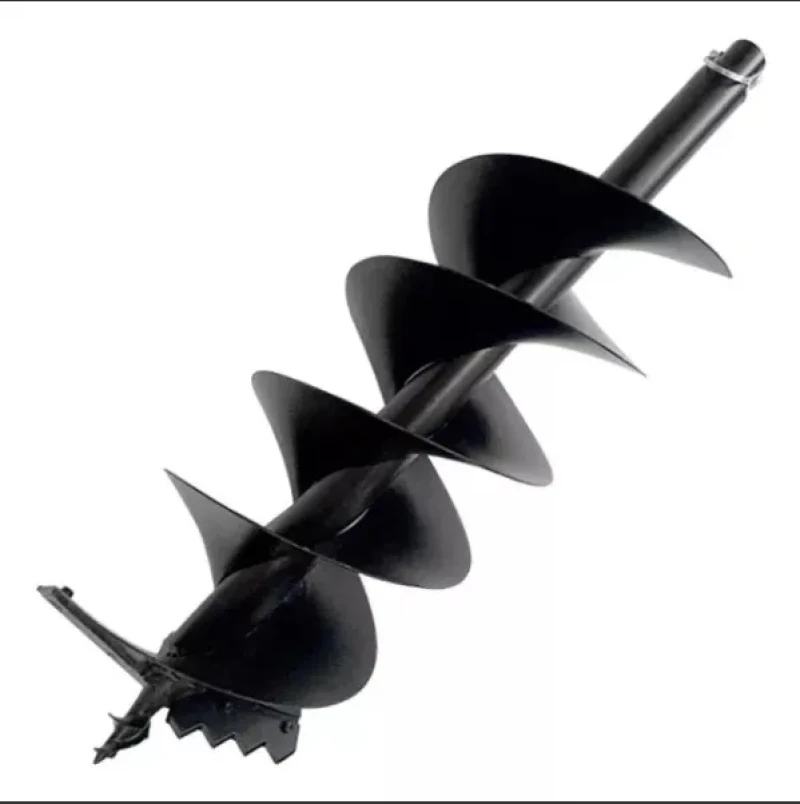 Broca Dupla Espiral 150x800mm Para Perfurador De Solo - Toyama