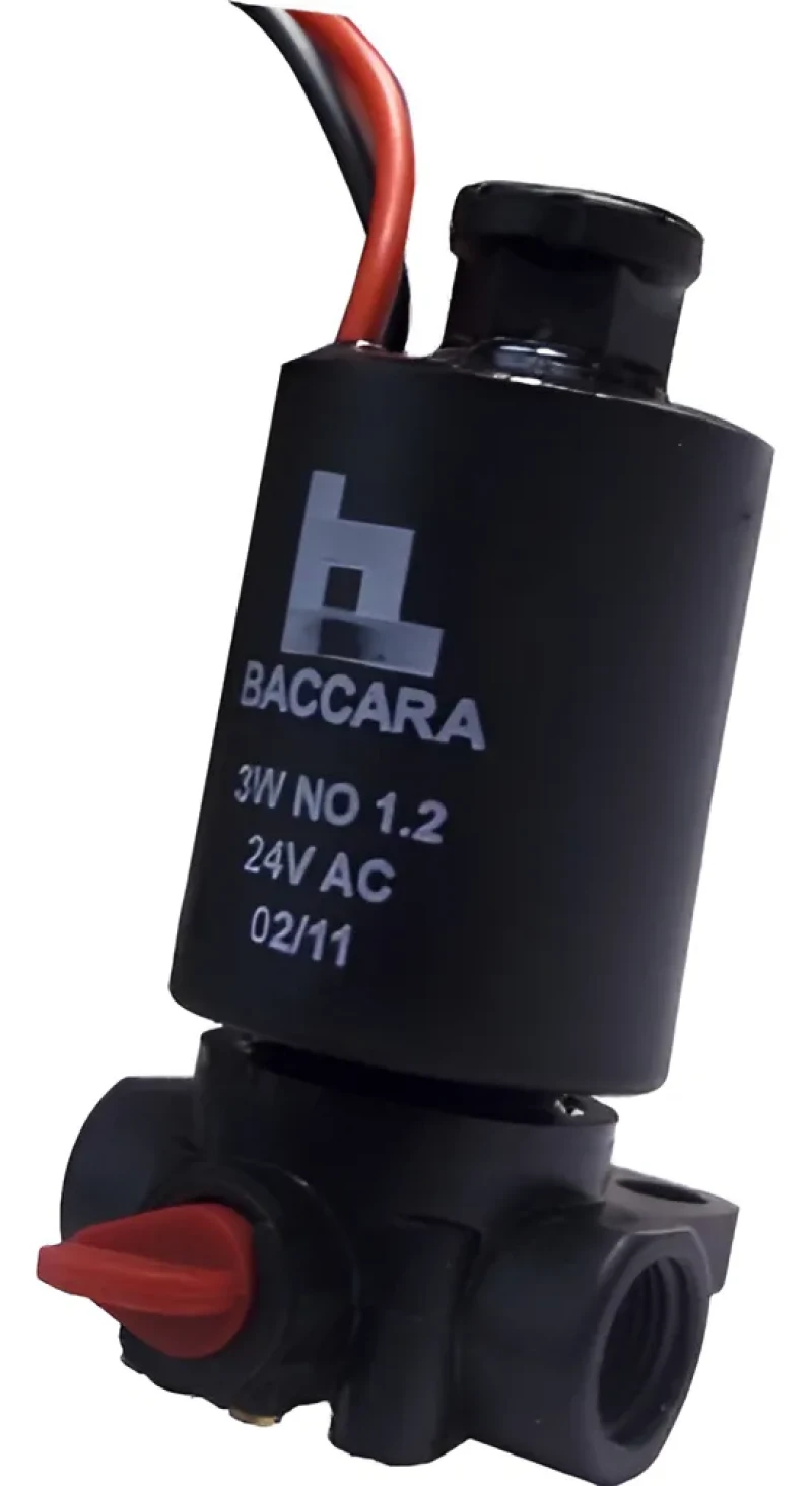 {"pt-BR":"Válvula Solenoide + Conexão 1/8" N.O. 3 Vias 24 VAC Hunter BACCARA"}