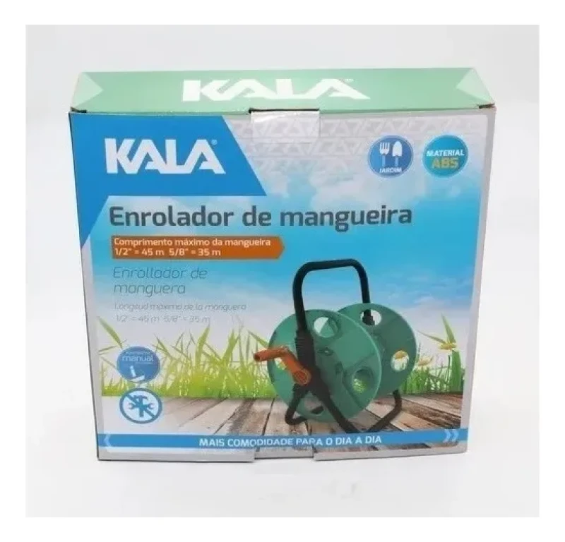 ENROLADOR PORTÁTIL PARA MANGUEIRA 45M - KALA