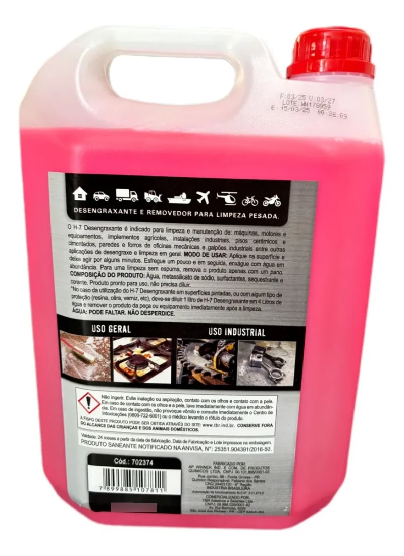 DESENGRAXANTE 5L MULTI USO - USO H.7