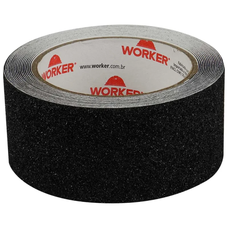 FITA ANTIDERRAPANTE 50MMX 5M PRETA - WORKER