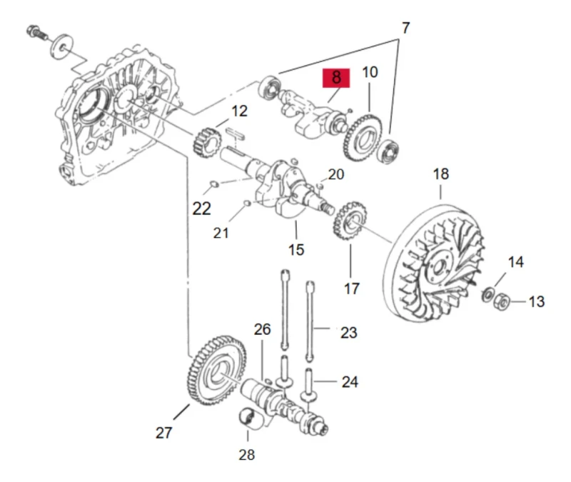 EIXO BALANCEADOR MT BD 7.0 - Branco