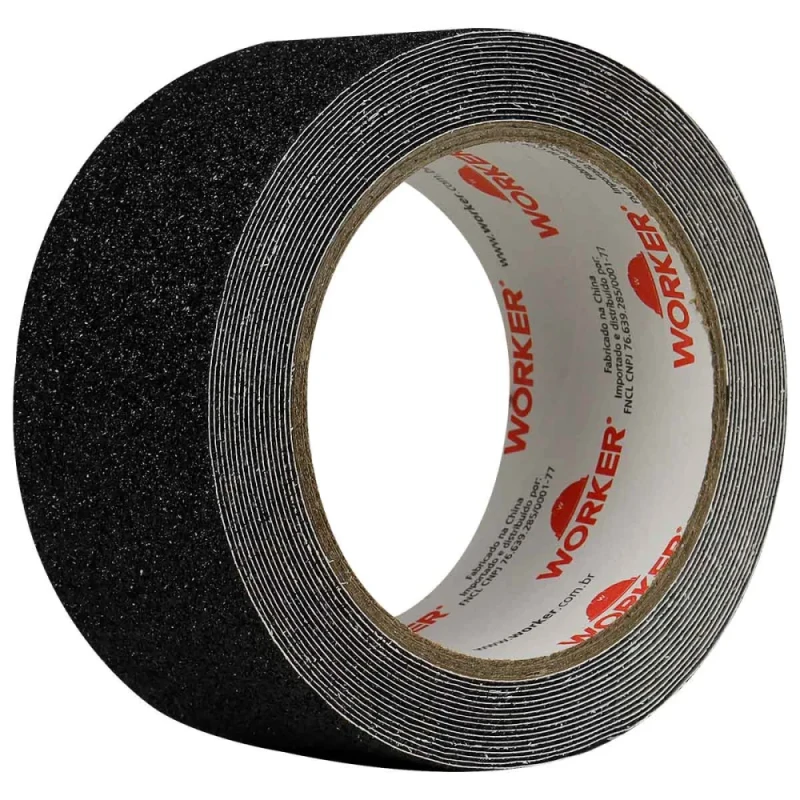 FITA ANTIDERRAPANTE 50MMX 5M PRETA - WORKER