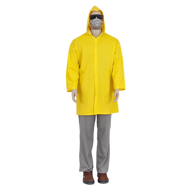 CAPA DE CHUVA FORRADA AMARELA G - WORKER